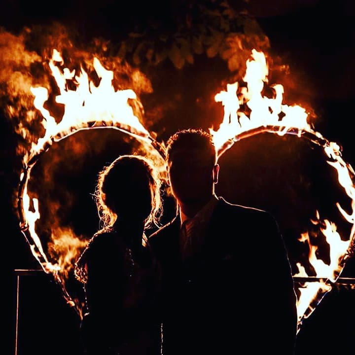 Hochzeits-Feuershow von Feuershow.bayern